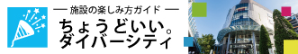 近くて、遊べて、楽しめる！ちょうどいい。ダイバーシティ