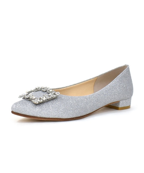 ビジューバックルパンプス WASHINGTON 397-12200