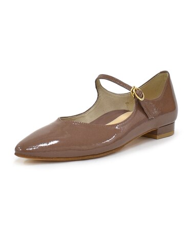 ストラップフラットパンプス WASHINGTON 323-91224-AW