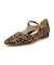 ストラップフラットパンプス WASHINGTON 323-91224-AW