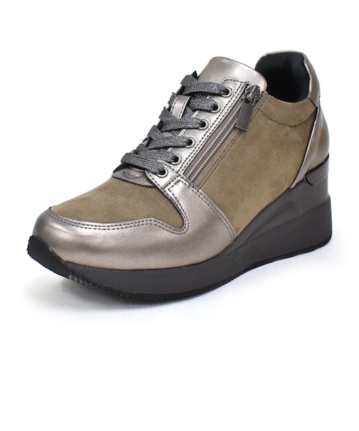 サイドジップレースアップスニーカー WASHINGTON 370-45500