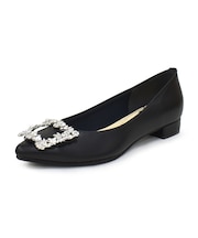 ビジューバックルパンプス WASHINGTON 397-12200-26ss
