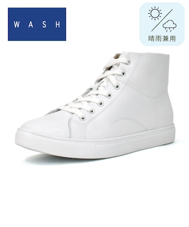 晴雨兼用ハイカットスニーカー WASH 345-R-W2024
