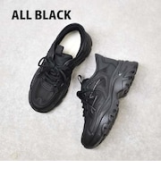 ボリュームソールスニーカー-247 ALL BLACK 346-247