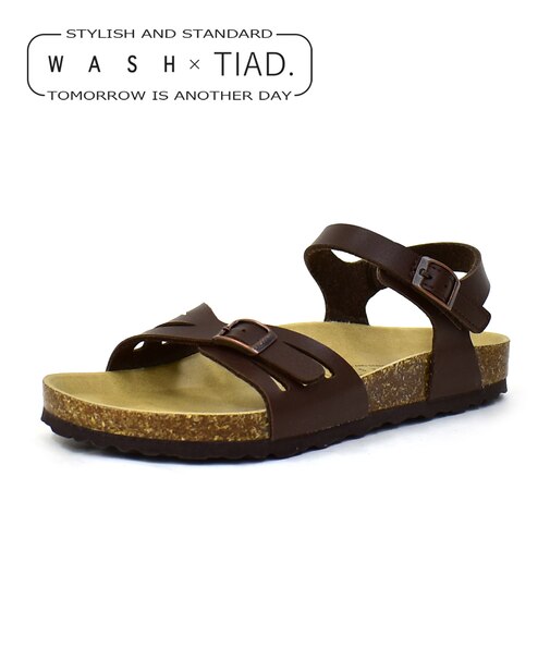 アンクルストラップサンダル WASH×TIAD. 370-BOSSA