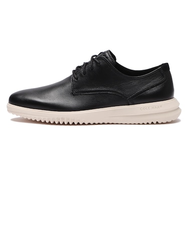 C36934 GRAND+ PLAIN TOE OXFORD *BLACK LTHR 662005-0001