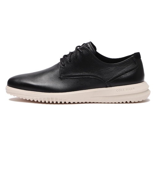 C36934 GRAND+ PLAIN TOE OXFORD *BLACK LTHR 662005-0001