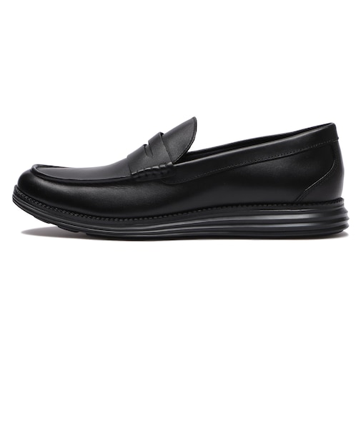 C37326 ORIGINALGRAND PENNY LOAFER *BLACK/BLACK 662011-0001