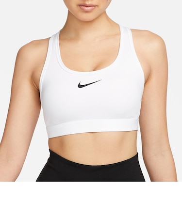 DX6822 W SWSH MED SPT BRA 100WHITE/BLACK 668330-0002