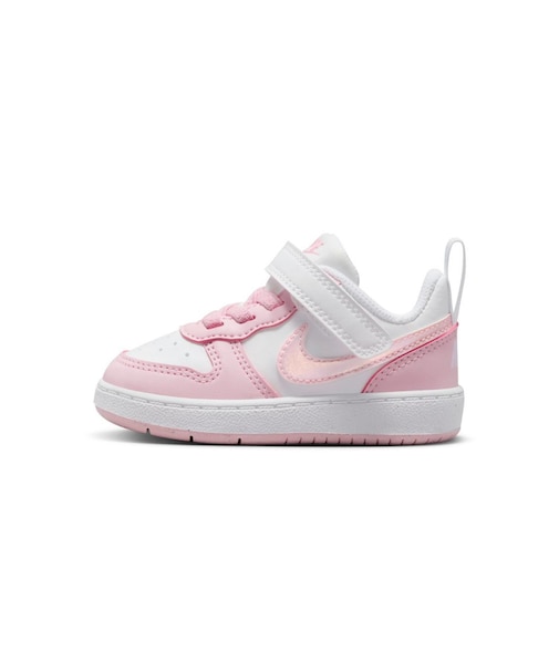 KDV5458 12-16 COURT BOROUGH LOW (TD) 105WHT/PNKFOM 667681-0002