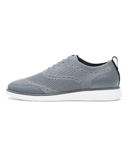 SR07066 KNIT LACE UP GRAY 665188-0003