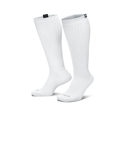 FN7406　U 1P SLOUCH SOCKS　100WHITE/BLACK　667280-0001