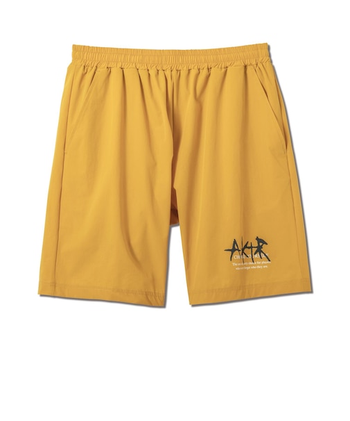 223-006002 AEROSTEAM LOGO 8.5-INCH SHORTS YELLOW 676138-0002