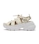 399022　CILIA WEDGE SANDAL　*01S.ALMOMD　675973-0001