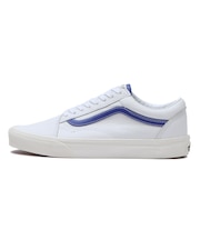 VN0007NTZ5D OLD SKOOL LEATHER WHT/BLU 674361-0001