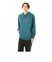 628975 M CLASSICS PLAY.PARIS. HOODIE 22COLD GREEN 683995-0002