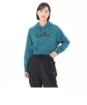 629083 W CL PLAY.PARIS. RELAXED HOODI 22COLD GREEN 684001-0002