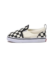 V98TDL 12-165(H) SLIP ON BLK/WHT CHK 683103-0001