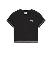 631908 W DARE TO TEXTURED BABY TEE 01BK 693258-0001