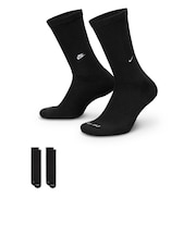 FZ3073 U 2P EMBRDY SOCKS 011BLK/WHT 695572-0001