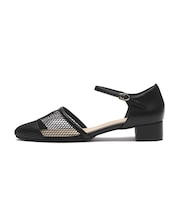 JE-3201 MESH SANDALS3 BLACK 694468-0001
