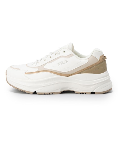 1RM02850H156 FILA WAVY DAY *White / Brown 694350-0001