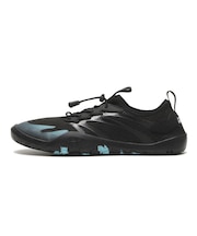HS30003 AQUA LACE MOC BLACK 689001-0001
