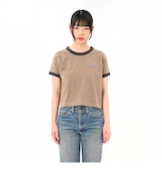125R3013400 W Logo Ringer TEE BEIGE 695076-0003