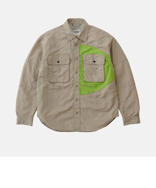 G5SMJ038　M NYLON BRENTWOOD SHIRT　DUNE　693665-0003
