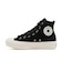 31315131　AS PLTS LACE HI　POWDER BLACK　695507-0001