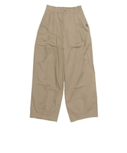 125R3141100　W Tuck Pants　BEIGE　695079-0002