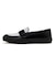 31315090　AS COINLOAFER　BLACK/WHITE　695501-0001