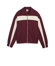 633960 W T7 RELAXED TRACK JACKET 96RUBY SHIMMER 699621-0002