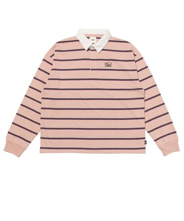 125K3073200 W border rugger shirt PINK 701884-0002