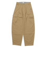 125K3143100　W curvy cargo pants　BEIGE　701883-0001