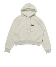 125K3033500　W Checker Logo Hoodie　TOP GRAY　701886-0002