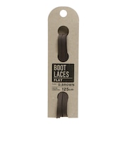BOOT FLAT 125 BOOTLACES FLAT 125CM DARKBROWN 700618-0002