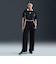 IH1012　W PHNX FLC WID PANT　010BLK/SAIL　703888-0001