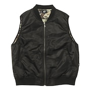125K1091000 M Vintage Twill Bomber VST BLACK 702008-0001