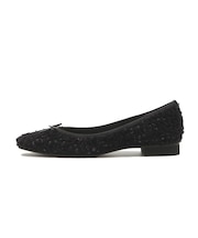 JE80256 FL SQ BALLET 1 BLACK 702821-0001