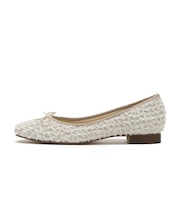 JE80256 FL SQ BALLET 1 IVORY 702821-0002