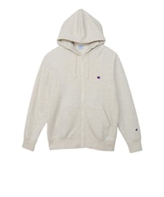 C3-Y137_ M BASIC ZIP HOODED SWEATSHIRT 810/OATMEAL 693696-0006
