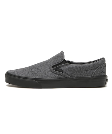 VN000BVZ239 CLASSIC SLIP-ON WOOL GRAY/BLK 699468-0001
