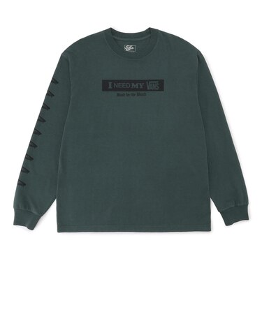 VN000SRDFRJ I Need My LS Tee Mystic Moss 705270-0001