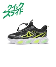 K3008 LIGHT 17-22 QS LIGHT BLACK/LIME 704739-0001