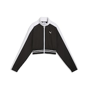 636779 W T7 PIQUE CROPPED TRACK JKT 01BK 708934-0001