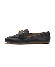 W35402　W G AMBITION ALETTE BUCKLE LFR　BLACK TUMBLED　712639-0001