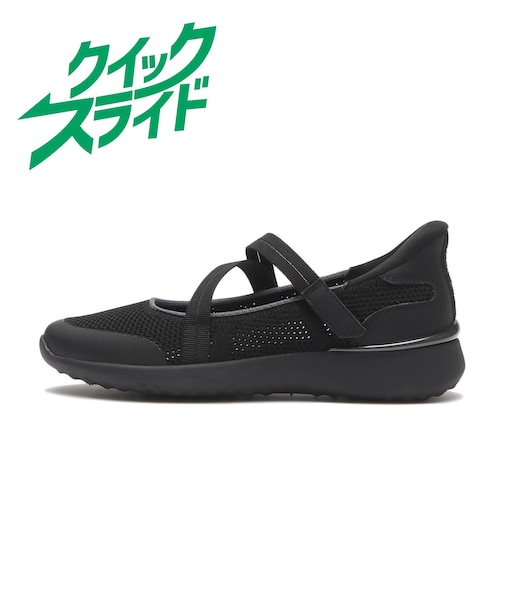 W1051 QS MARYJANE SNK ALL BLACK 705123-0001