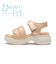 W2064　CL VL PUFF SANDAL 6　ORANGE　705035-0003