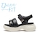 W2064　CL VL PUFF SANDAL 6　BLACK　705035-0001